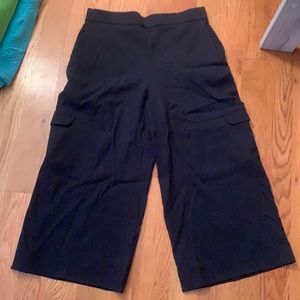 Lulu lemon women on the move wide leg black pants